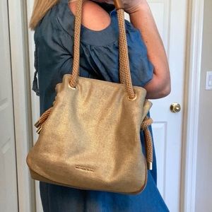 Michael Kors Bronze/Gold purse